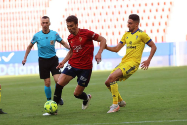 Imágenes del encuentro correspondiente a la Jornada 36 de LaLiga Santander disputado en el estadio de El Sadar