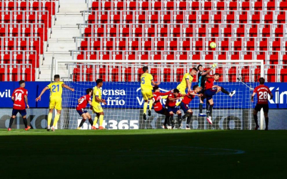 Imágenes del encuentro correspondiente a la Jornada 36 de LaLiga Santander disputado en el estadio de El Sadar