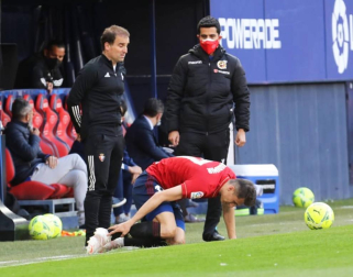 Imágenes del encuentro correspondiente a la Jornada 36 de LaLiga Santander disputado en el estadio de El Sadar