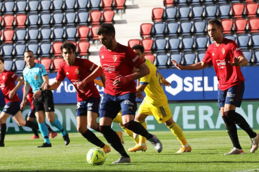 Imágenes del encuentro correspondiente a la Jornada 36 de LaLiga Santander disputado en el estadio de El Sadar