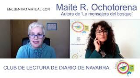 Club de Lectura virtual de Diario de Navarra con Maite Ochotorena
