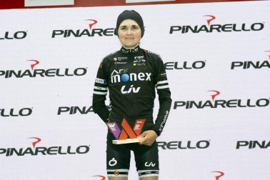 La etapa se disputó este viernes, 14 de mayo, con salida en Pamplona y llegada a Pamplona, La cubana Arlenis Sierra se impuso en la meta de Sancho el Fuerte.