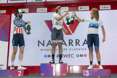 La etapa se disputó este viernes, 14 de mayo, con salida en Pamplona y llegada a Pamplona, La cubana Arlenis Sierra se impuso en la meta de Sancho el Fuerte.