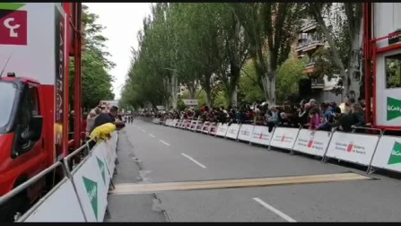 Vídeo de la entrada en meta de la segunda prueba de la Women's Elite Classics