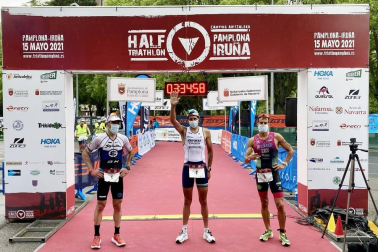 La prueba, que se ha desarrollado entre el pantano de Alloz y Pamplona