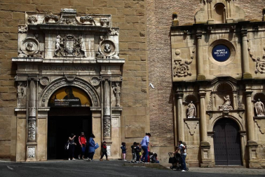 Imágenes del Museo de Navarra con motivo del Día Mundial de los Museos