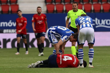 Galería de fotos del partido disputado en El Sadar entre Osasuna y la Real Sociedad, último partido de la temporada 2020-2021