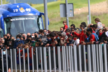 Galería de fotos del partido disputado en El Sadar entre Osasuna y la Real Sociedad, último partido de la temporada 2020-2021