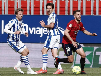 Galería de fotos del partido disputado en El Sadar entre Osasuna y la Real Sociedad, último partido de la temporada 2020-2021
