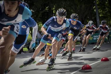 Galería de fotos del Campeonato de España de patinaje de velocidad júnior y senior disputado en el circuito del Antoniutti, en Pamplona
