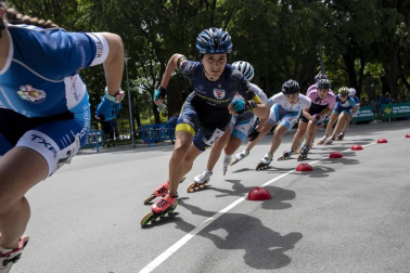 Galería de fotos del Campeonato de España de patinaje de velocidad júnior y senior disputado en el circuito del Antoniutti, en Pamplona