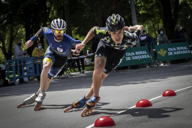Galería de fotos del Campeonato de España de patinaje de velocidad júnior y senior disputado en el circuito del Antoniutti, en Pamplona