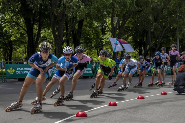 Galería de fotos del Campeonato de España de patinaje de velocidad júnior y senior disputado en el circuito del Antoniutti, en Pamplona