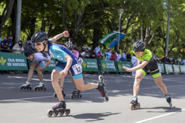 Galería de fotos del Campeonato de España de patinaje de velocidad júnior y senior disputado en el circuito del Antoniutti, en Pamplona