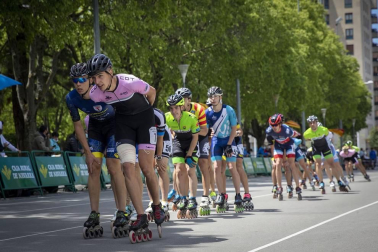 Galería de fotos del Campeonato de España de patinaje de velocidad júnior y senior disputado en el circuito del Antoniutti, en Pamplona