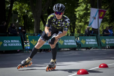 Galería de fotos del Campeonato de España de patinaje de velocidad júnior y senior disputado en el circuito del Antoniutti, en Pamplona