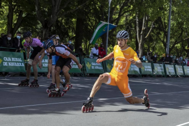 Galería de fotos del Campeonato de España de patinaje de velocidad júnior y senior disputado en el circuito del Antoniutti, en Pamplona