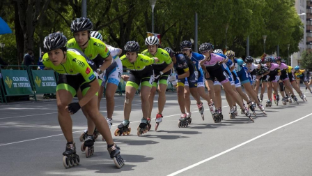 Galería de fotos del Campeonato de España de patinaje de velocidad júnior y senior disputado en el circuito del Antoniutti, en Pamplona