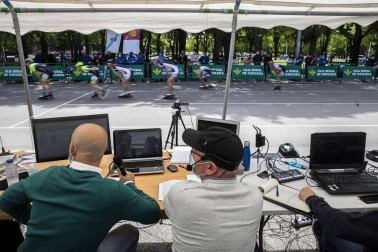 Galería de fotos del Campeonato de España de patinaje de velocidad júnior y senior disputado en el circuito del Antoniutti, en Pamplona