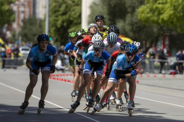 Galería de fotos del Campeonato de España de patinaje de velocidad júnior y senior disputado en el circuito del Antoniutti, en Pamplona