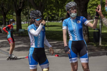 Galería de fotos del Campeonato de España de patinaje de velocidad júnior y senior disputado en el circuito del Antoniutti, en Pamplona