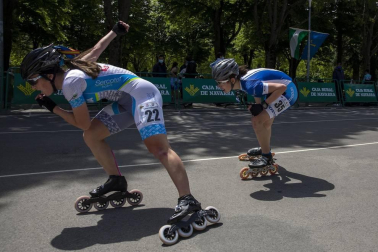 Galería de fotos del Campeonato de España de patinaje de velocidad júnior y senior disputado en el circuito del Antoniutti, en Pamplona
