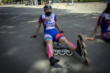 Galería de fotos del Campeonato de España de patinaje de velocidad júnior y senior disputado en el circuito del Antoniutti, en Pamplona