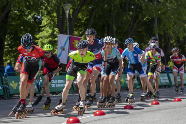Galería de fotos del Campeonato de España de patinaje de velocidad júnior y senior disputado en el circuito del Antoniutti, en Pamplona