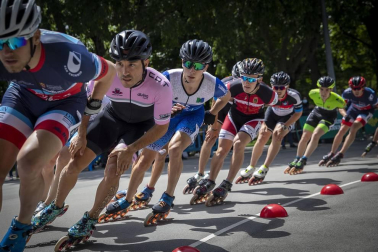 Galería de fotos del Campeonato de España de patinaje de velocidad júnior y senior disputado en el circuito del Antoniutti, en Pamplona