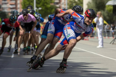 Galería de fotos del Campeonato de España de patinaje de velocidad júnior y senior disputado en el circuito del Antoniutti, en Pamplona