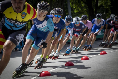 Galería de fotos del Campeonato de España de patinaje de velocidad júnior y senior disputado en el circuito del Antoniutti, en Pamplona