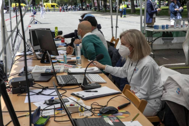 Galería de fotos del Campeonato de España de patinaje de velocidad júnior y senior disputado en el circuito del Antoniutti, en Pamplona