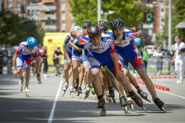 Galería de fotos del Campeonato de España de patinaje de velocidad júnior y senior disputado en el circuito del Antoniutti, en Pamplona