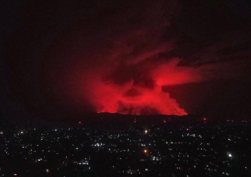 El Gobierno del Congo evacua la ciudad de Goma por erupción de un volcán
