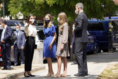 La princesa Leonor se confirma con el rey como padrino
