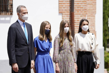 La princesa Leonor se confirma con el rey como padrino
