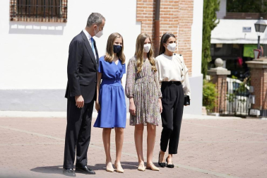 La princesa Leonor se confirma con el rey como padrino