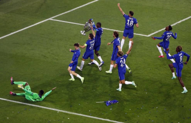 El Chelsea, capitaneado por el futbolista navarro César Azpilicueta, ha logrado su segundo título de la Liga de Campeones tras imponerse este sábado en Oporto al Manchester City por 1-0.