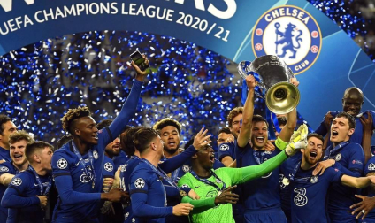 El Chelsea, capitaneado por el futbolista navarro César Azpilicueta, ha logrado su segundo título de la Liga de Campeones tras imponerse este sábado en Oporto al Manchester City por 1-0.