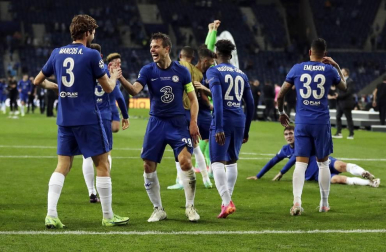 El Chelsea, capitaneado por el futbolista navarro César Azpilicueta, ha logrado su segundo título de la Liga de Campeones tras imponerse este sábado en Oporto al Manchester City por 1-0.