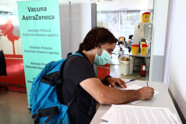 Imágenes de la vacunación en Forem