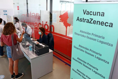 Imágenes de la vacunación en Forem