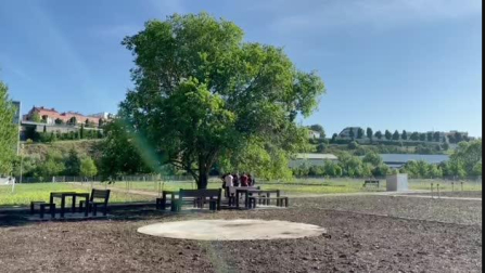 Visita a las huertas urbanas de Echavacoiz de la Gerencia y Comisión de Urbanismo