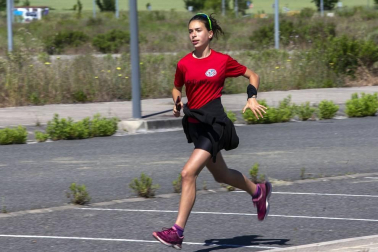 Una treintena de adeptos se dieron cita en Ardoi este sábado, 5 de junio, en la competición de esquí sobre patines.