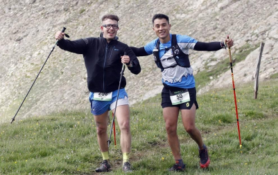 Más de 200 participantes tomaron la salida de la prueba de 30 kilómetros entre Casas de Irati, llegada a la cumbre del Orhi.y descenso nuevamente a Casas de Irati.