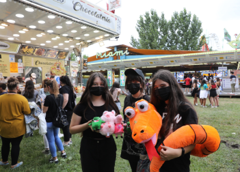 Todas las fotos de la apertura del recinto ferial en el parque de la Runa, en la Rochapea, este viernes