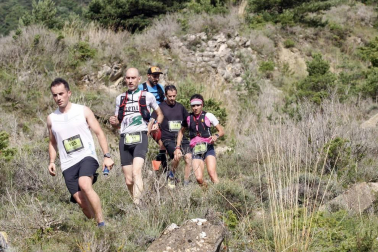 Corredores que este domingo 20 de junio participaron en la prueba de 25 kilómetros con salida y llegada en Villava
