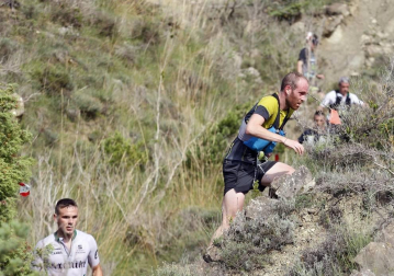 Corredores que este domingo 20 de junio participaron en la prueba de 25 kilómetros con salida y llegada en Villava