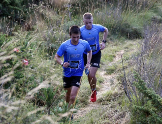 Corredores que este domingo 20 de junio participaron en la prueba de 25 kilómetros con salida y llegada en Villava