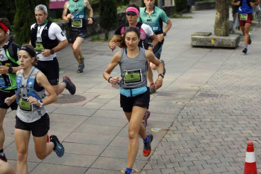 Corredores que este domingo 20 de junio participaron en la prueba de 25 kilómetros con salida y llegada en Villava